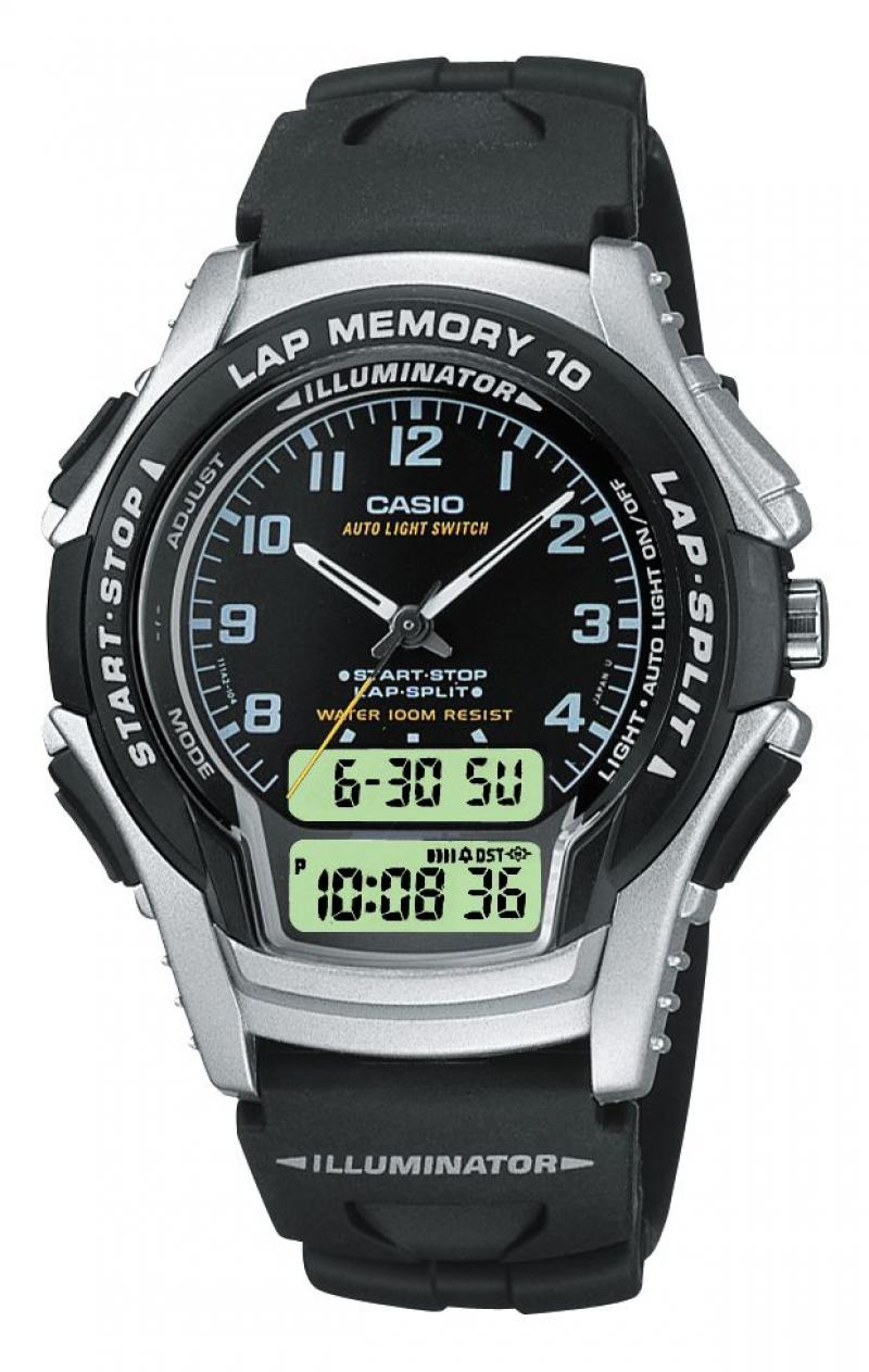 นาฬิกา คาสิโอ Casio STANDARD ANALOG-DIGITAL รุ่น WS-300-1B