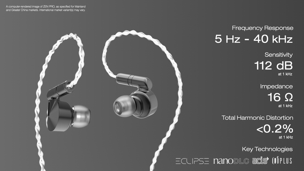 ขาย DUNU ZEN PRO หูฟังไดรเวอร์ ECLIPSE Dynamic ระดับเรือธง ประกันศูนย์ไทย