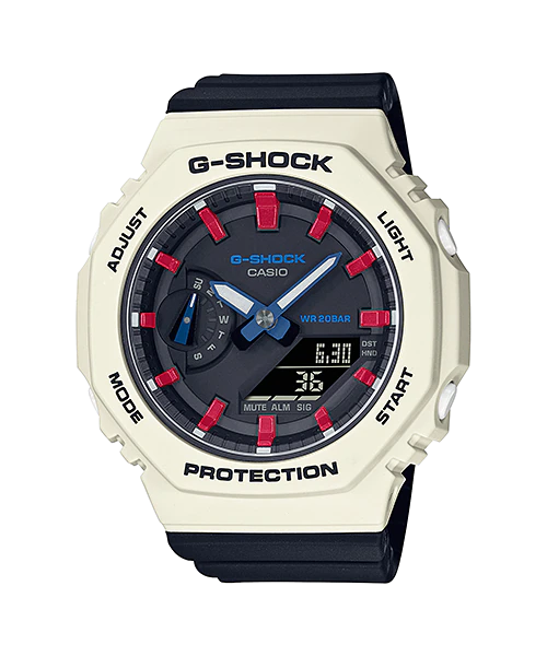 นาฬิกา Casio G-Shock Women ไซส์มินิ GMA-S2100WT Wintery Tricolor series รุ่น GMA-S2100WT-7A2 ของแท้ รับประกัน1ปี