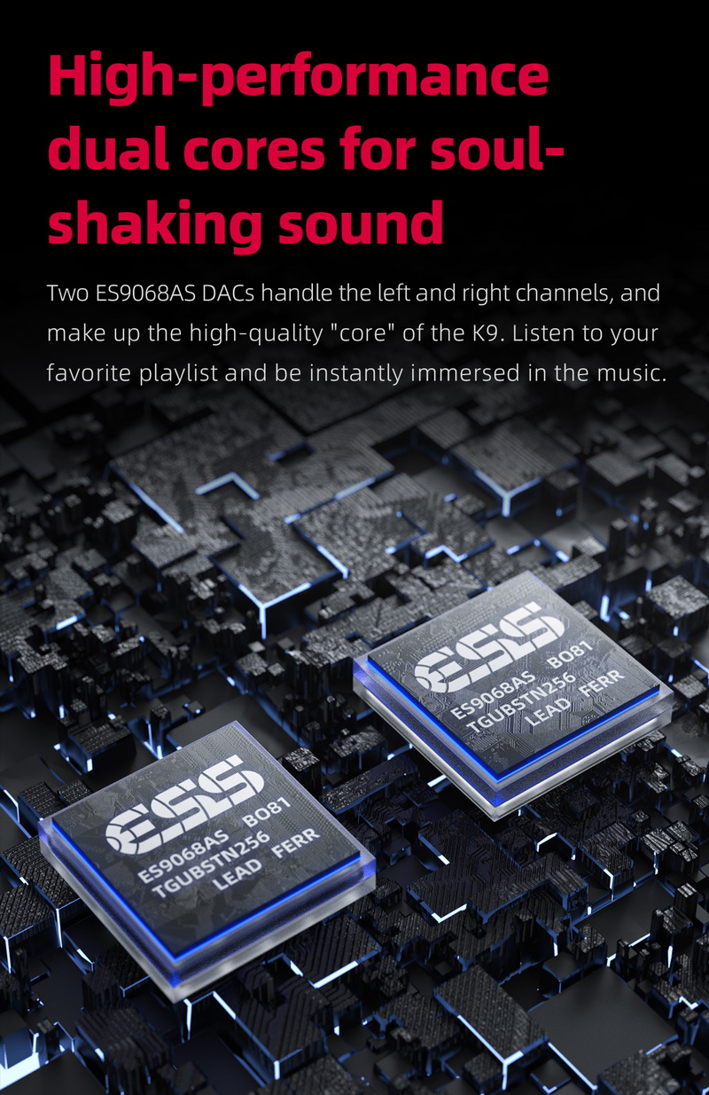 FiiO K9 DAC/AMP ตั้งโต๊ะระดับเรือธง รองรับ LDAC, Dual Hi-Res ประกันศูนย์ไทย