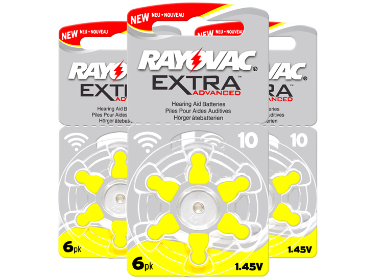 ถ่านกระดุม rayovac A10