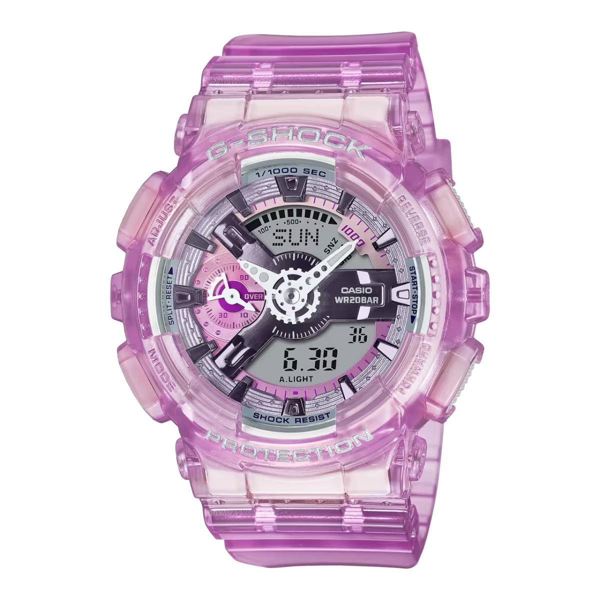 นาฬิกา Casio G-Shock Women ไซส์มินิ GMA-S110VW Virtual Worldview series รุ่น GMA-S110VW-4A ของแท้ รับประกัน1ปี