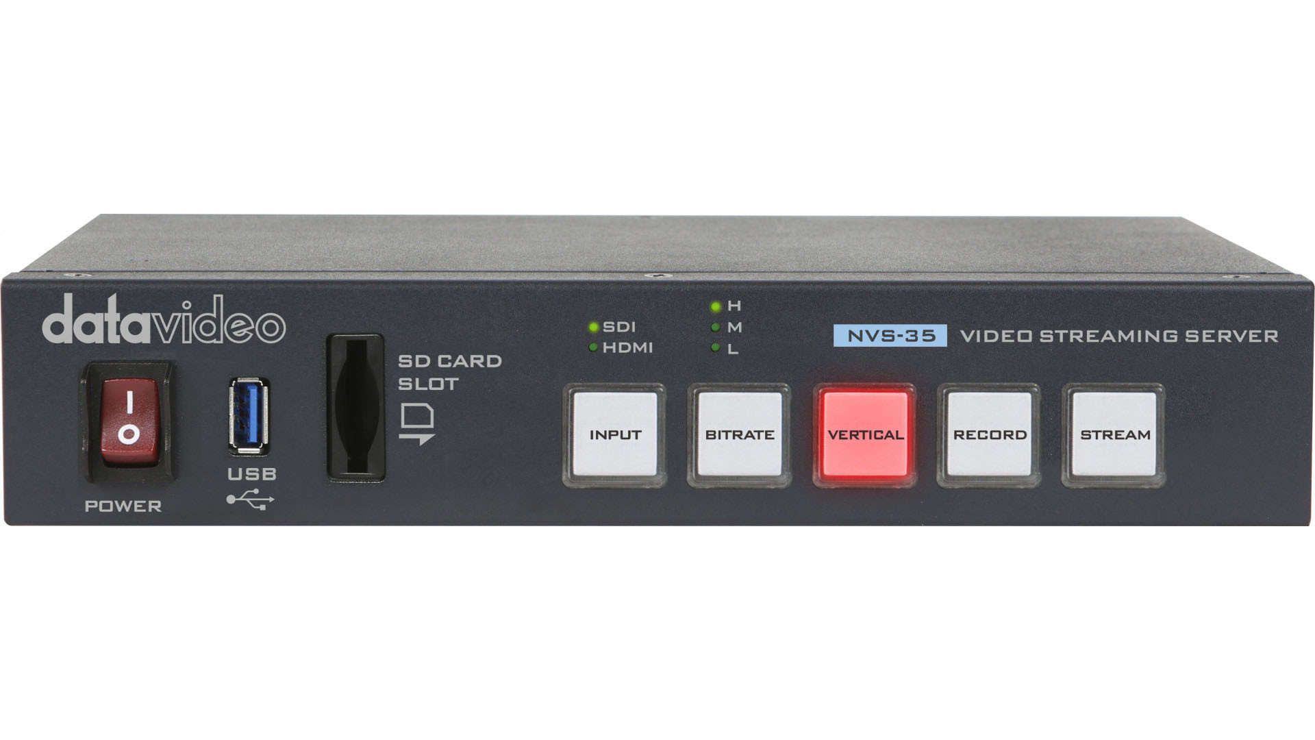 DATAVIDEO NVS-35 H.264 Video Streaming Encoder and MP4 Recorder