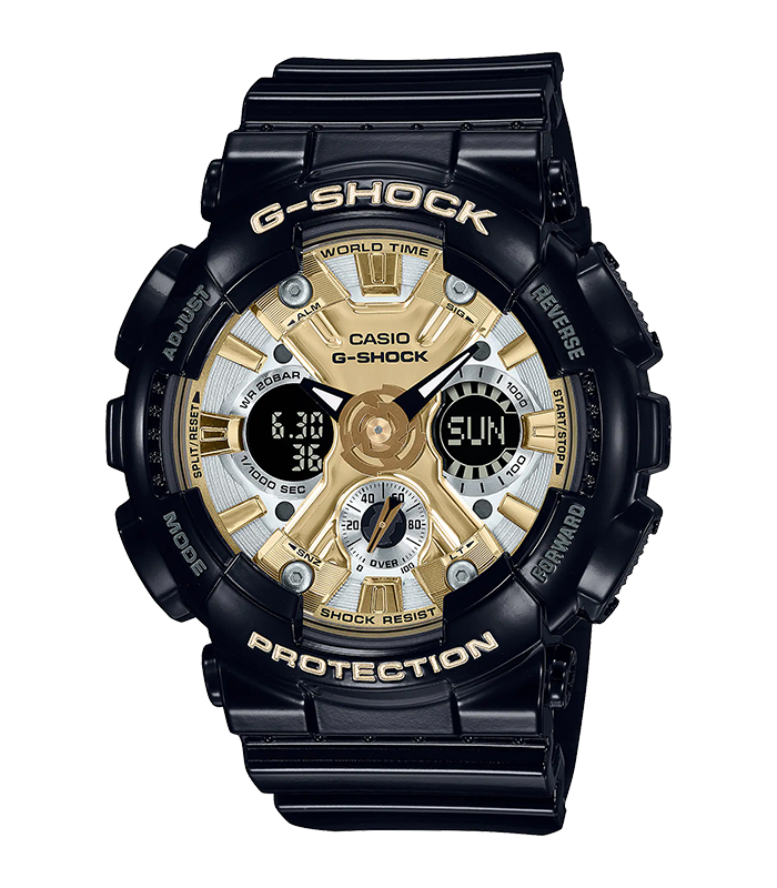 นาฬิกา Casio G-Shock Women ไซส์มินิ รุ่น GMA-S120GB-1A ของแท้ รับประกัน1ปี