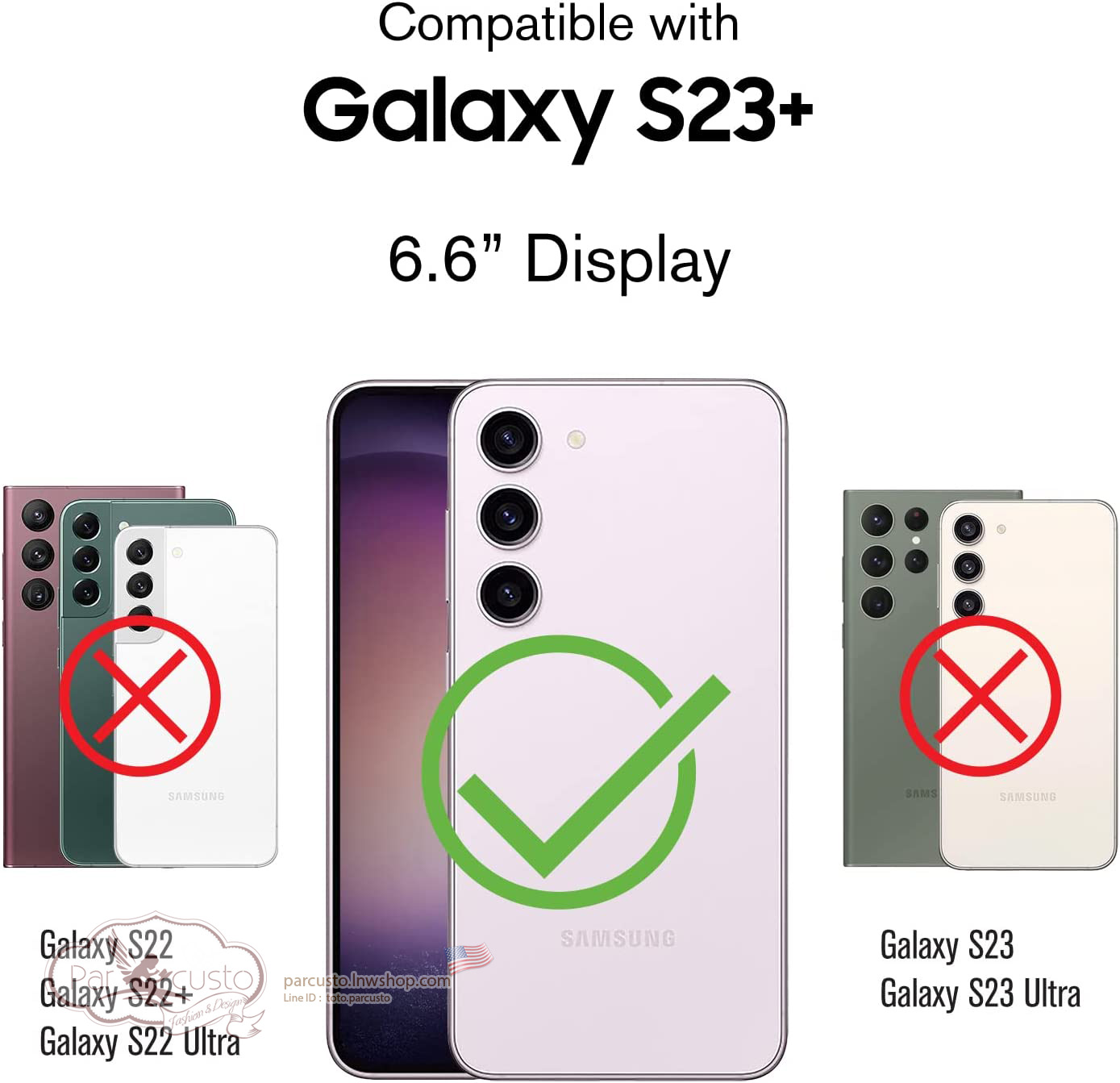 เคสกันกระแทก Samsung Galaxy S23+ / S23 Plus [Outcross] จาก Vena (Pre-order USA)