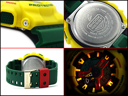 นาฬิกา คาสิโอ Casio G-Shock Limited model รุ่น GA-110RF-9A ราสต้า