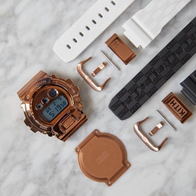 นาฬิกา Casio G-SHOCK x KITH 2020 Collaboration model Limited รุ่น GM-6900KTH-4 (ชุดเซ็ตแถมสาย) ของแท้ รับประกัน1ปี