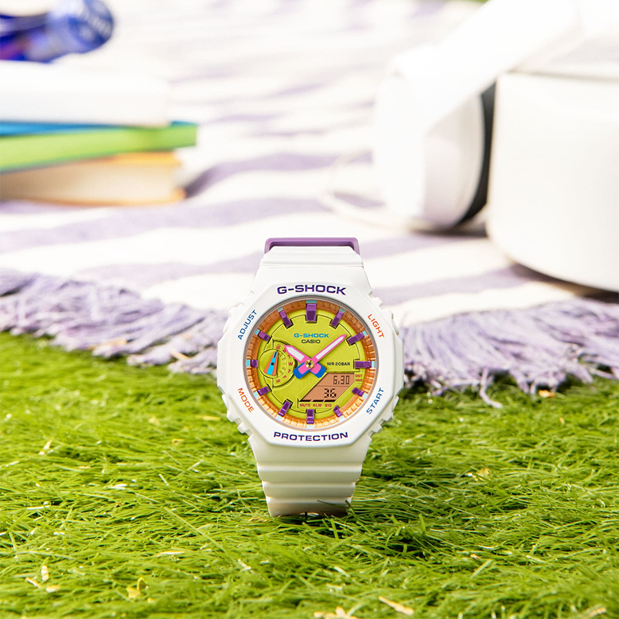 นาฬิกา Casio G-Shock Women ไซส์มินิ GMA-S2100BS Brighten Summer รุ่น GMA-S2100BS-7A ของแท้ รับประกัน1ปี