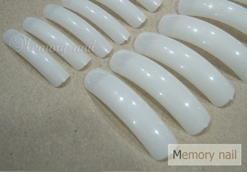 เล็บ PVC ขุ่นเต็มเล็บ, เล็บ PVC, เล็บปลอม, เล็บสีธรรมชาติ
