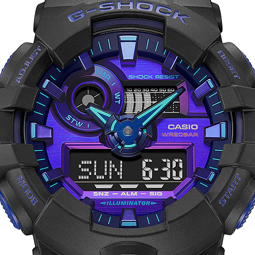 นาฬิกา Casio G-Shock Special color Virtual Blue series รุ่น GA-700VB-1A ของแท้ รับประกัน1ปี