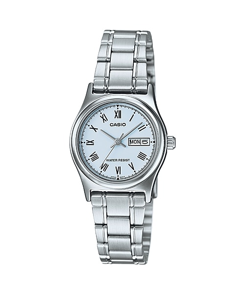 นาฬิกา Casio STANDARD Analog-Ladies' รุ่น LTP-V006D-2B ของแท้ รับประกัน 1 ปี