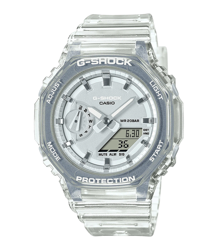 นาฬิกา Casio G-Shock Women ไซส์มินิ GMA-S2100SK Metallic Skeleton series รุ่น GMA-S2100SK-7A ของแท้ รับประกัน1ปี