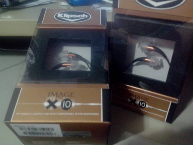 ขายหูฟัง Klipsch Image X10 สุดยอดหูฟังระดับท้อป กวาดรางวัล What-HiFi 2011 ใหม่ แท้ ยกกล่อง มาแล้ว