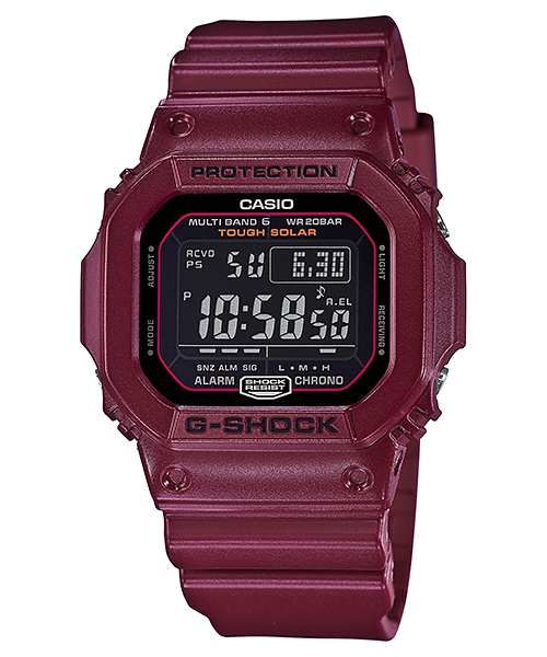 นาฬิกา Casio G-Shock Limited Bordeaux Wine color series รุ่น GW-M5610EW-4 (ไม่วางขายในไทย) ของแท้ รับประกัน1ปี (นำเข้าJapan กล่องหนัง)