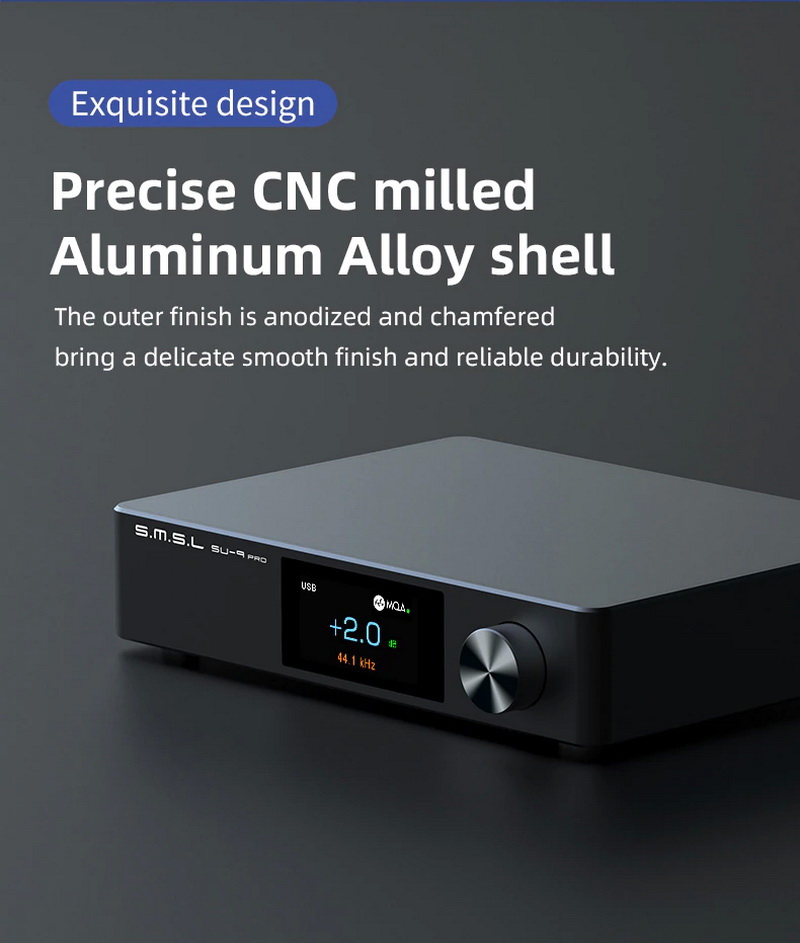 ขาย SMSL SU-9 PRO DAC ตั้งโต๊ะประสิทธิภาพสูง รองรับ MQA, LDAC, Hi-Res ประกันศูนย์ไทย