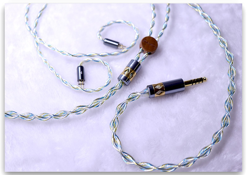 ขาย Hakugei Golden Bodhi Pro สายอัพเกรดหูฟัง Hybrid 4 ธาตุ ระดับเทพ