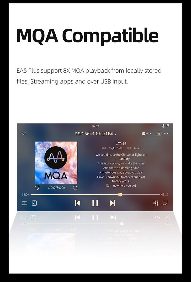ขาย Shanling EA5 Plus DAP+DAC+AMP ครบจบในตัว รองรับ MQA, Dual Hi-Res