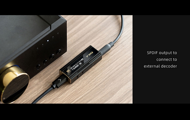 FiiO KA5 DAC/AMP พกพา พร้อมจอแสดงผล OLED ประกันศูนย์ไทย