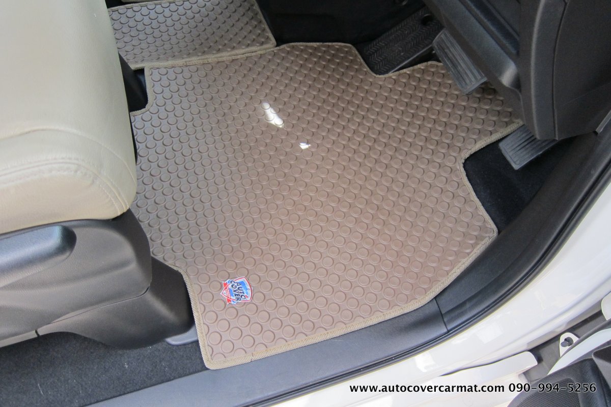 พรมปูพื้นรถยนต์ พรมกระดุม รถ HONDA STEPWAGON ชุดเต็มคันรวมท้าย จำนวน 7 ชิ้น
