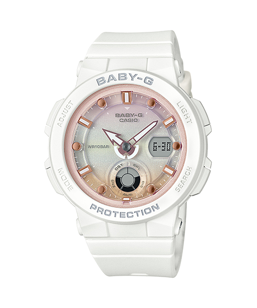นาฬิกา Casio Baby-G Beach Traveler BGA-250 series รุ่น BGA-250-7A2 ของแท้ รับประกัน1ปี