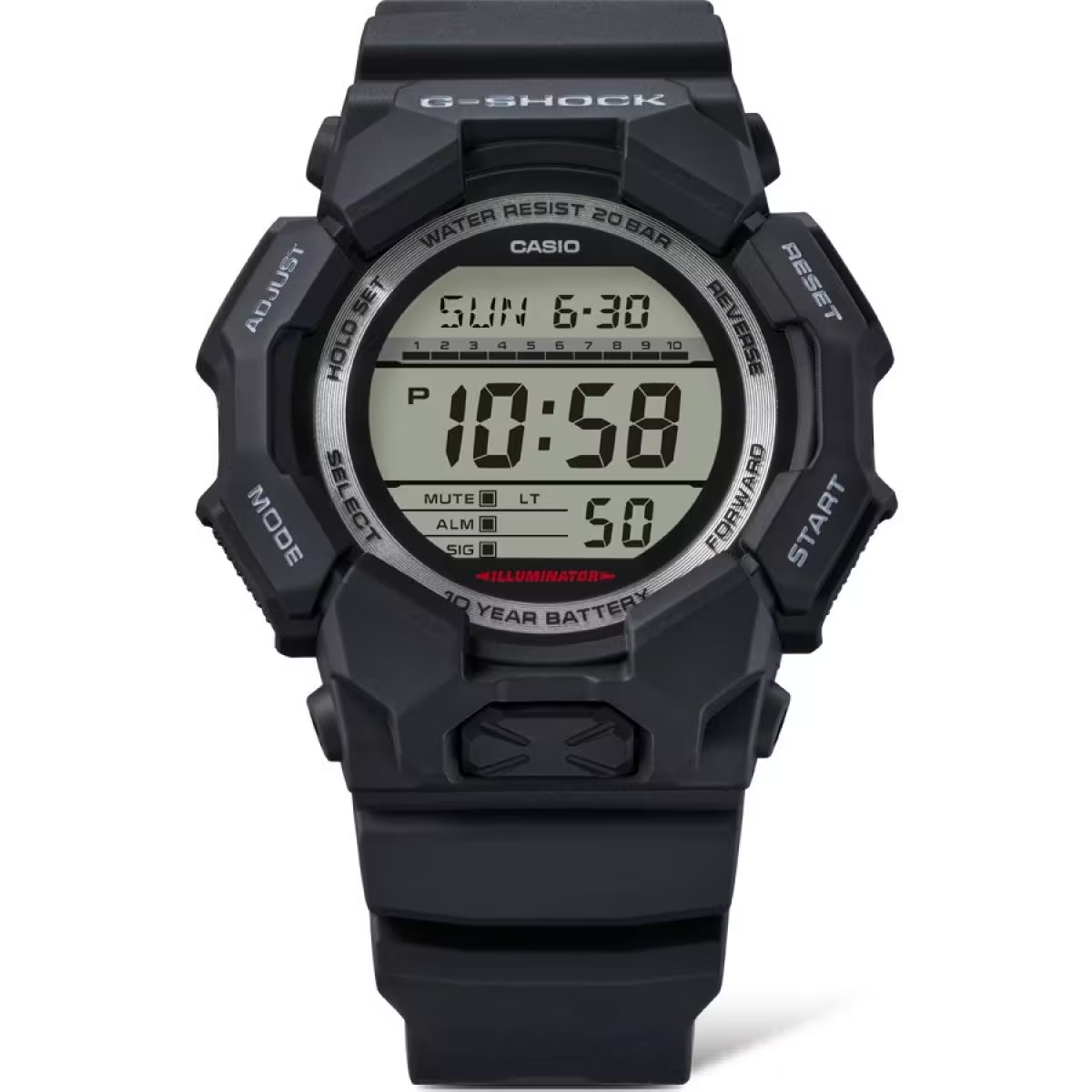 นาฬิกา Casio G-SHOCK Standard Digital GD-010 series รุ่น GD-010-1 ของแท้ รับประกัน1ปี