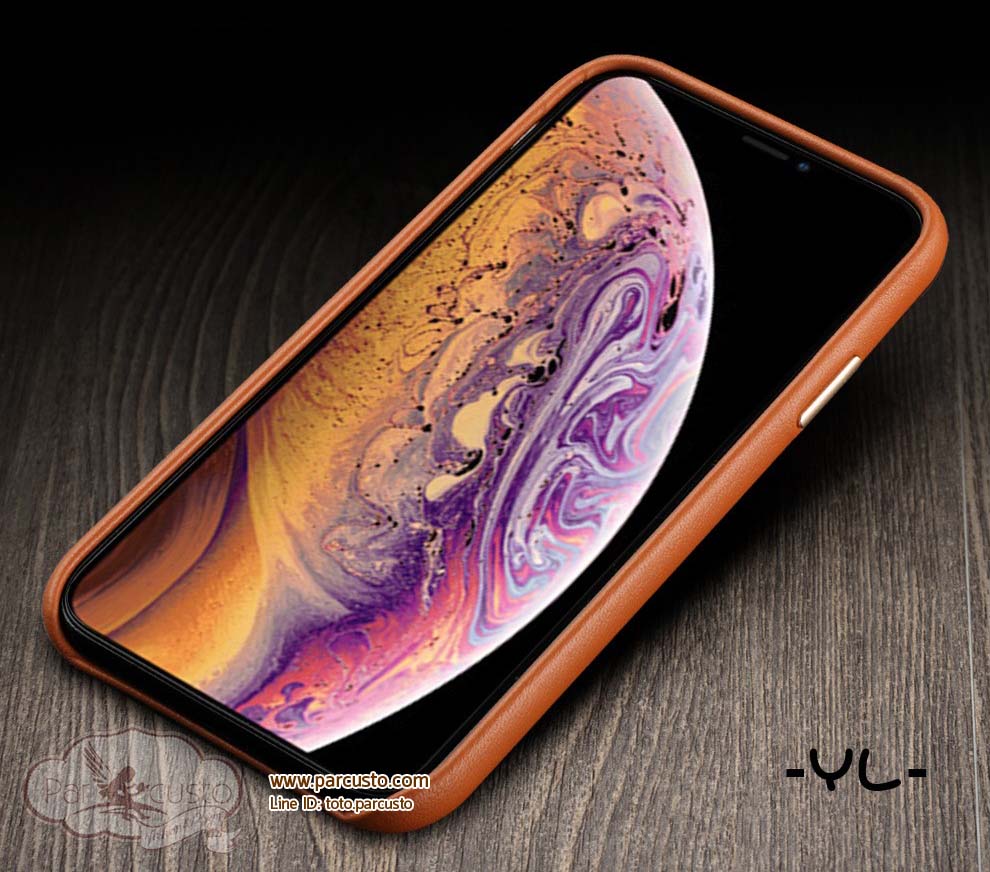 เคสหนังวัว Apple iPhone XR, Xs และ Xs Max (กรุณาระบุรุ่น) จาก YL [Pre-order]