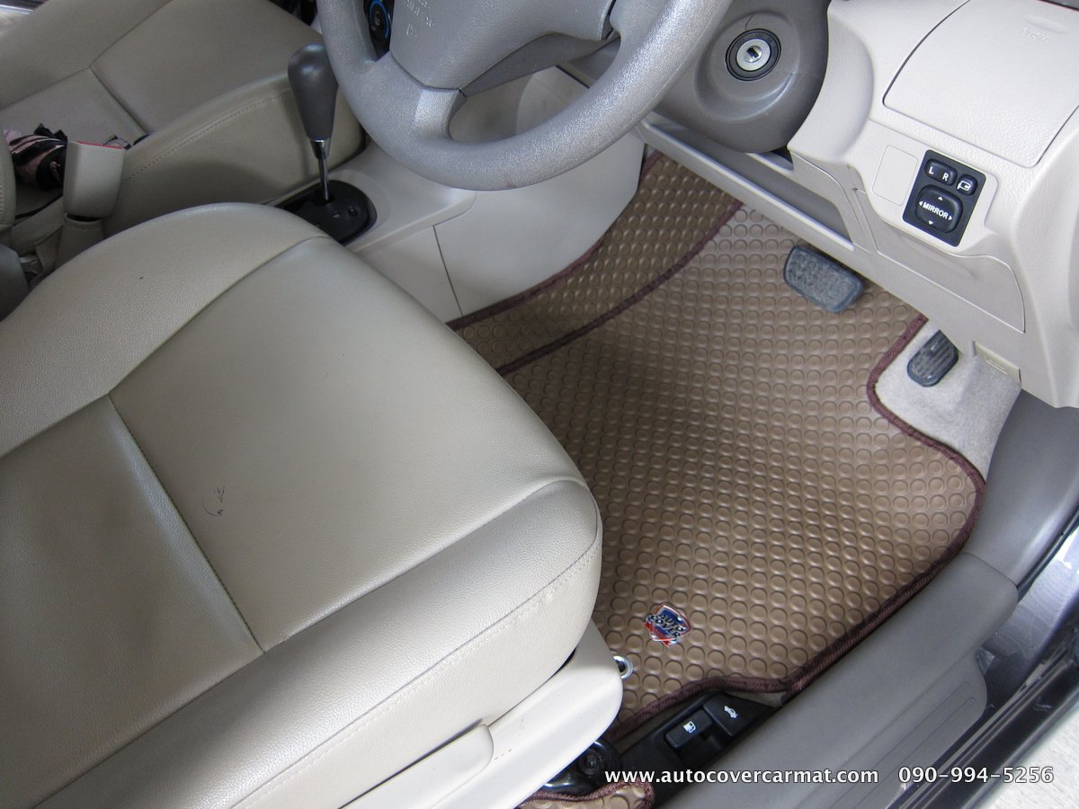 พรมปูพื้นรถยนต์ รถ TOYOTA VIOS ปี 2008-2012 พรมกระดุม ชุดภายในห้องโดยสาร จำนวน 11 ชิ้น