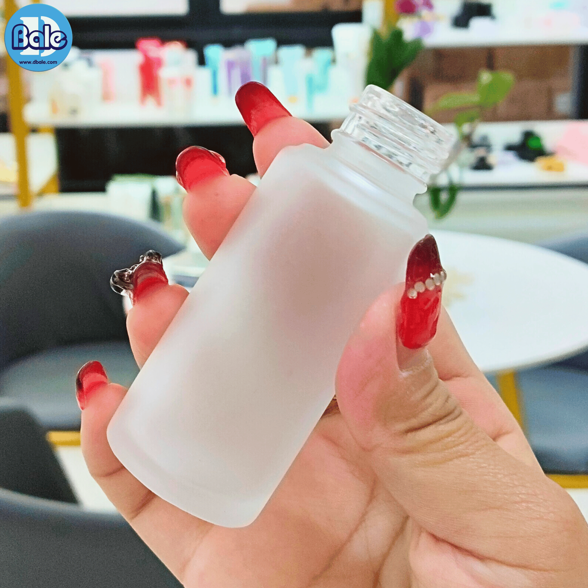 c005 25ml. ขวดแก้วขุ่น สีขุ่น