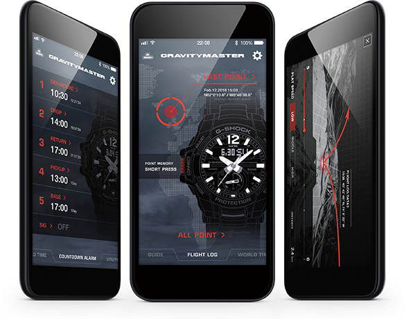 นาฬิกา Casio G-Shock นักบิน GRAVITYMASTER BLUETOOTH รุ่น GR-B100-1A4 ของแท้ รับประกัน1ปี