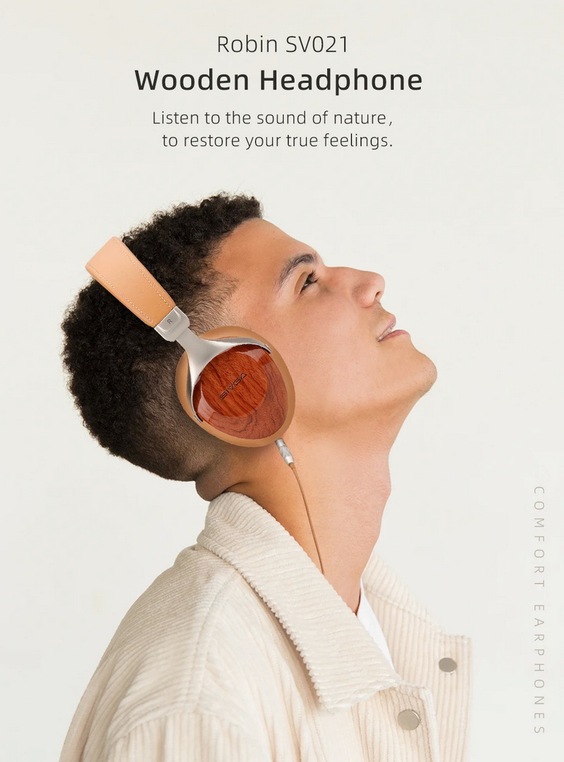 [PreOrder] Sivga SV021 หูฟัง Headphone ไดรเวอร์ไดนามิก เสียงเที่ยงตรงสูง ไม้แบบปิดด้านหลัง ประกันศูนย์ไทย