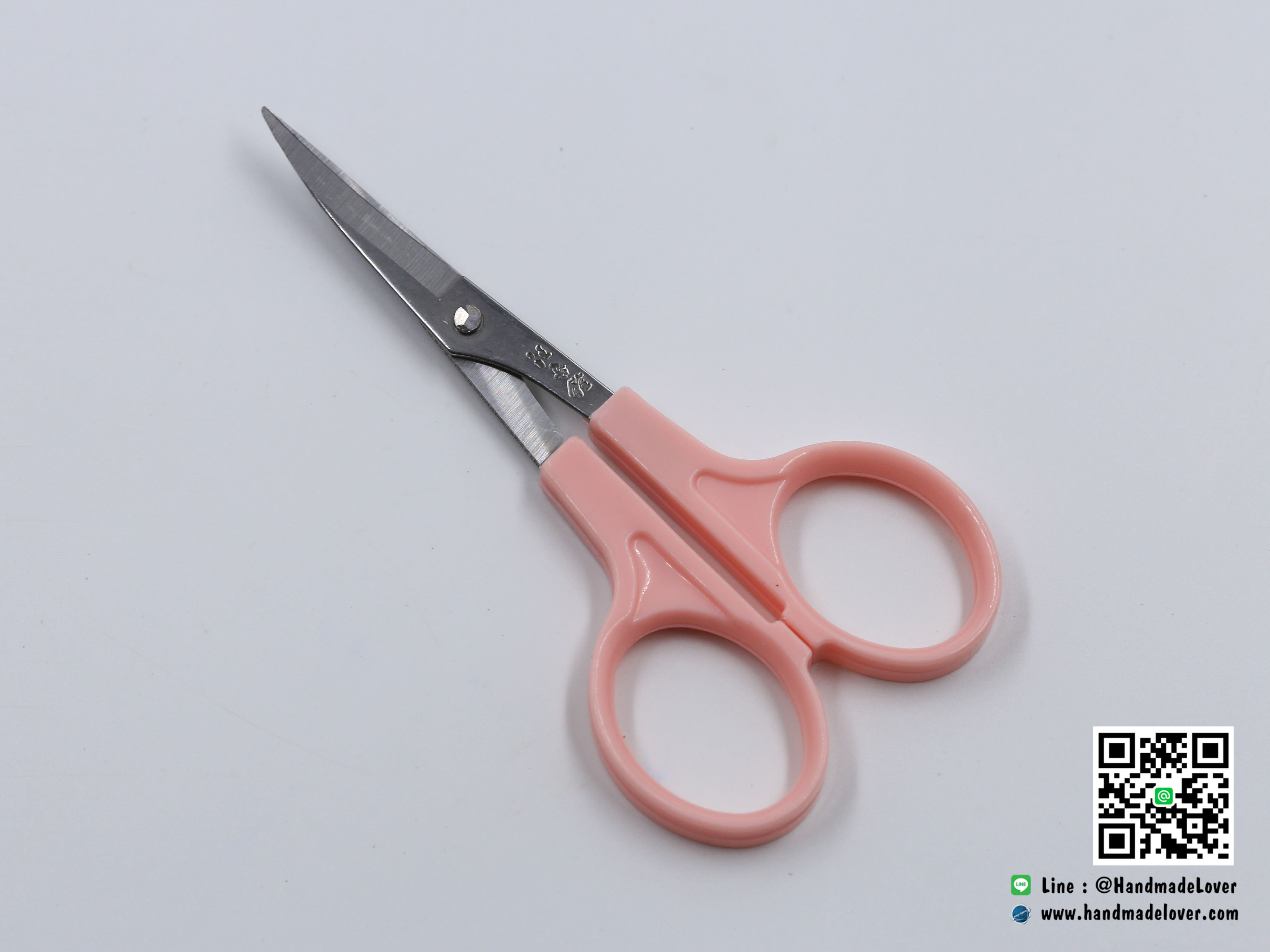 กรรไกรปลายงอน Curved craft scissors สำหรับ งานประดิษฐ์ ขนาด 4.5 นิ้ว