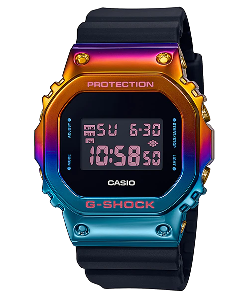 นาฬิกา Casio G-SHOCK Special Color Shanghai Night series รุ่น GM-5600SN-1 ของแท้ รับประกัน1ปี