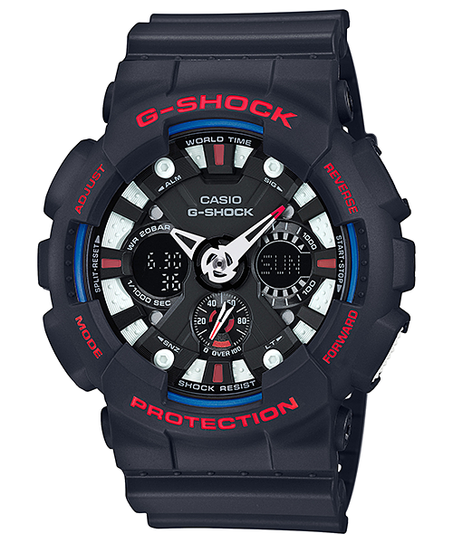 นาฬิกา Casio G-Shock Limited Tricolor series รุ่น GA-120TR-1A ของแท้ รับประกัน 1 ปี