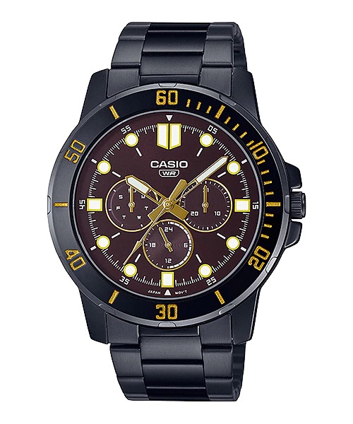 นาฬิกา คาสิโอ Casio STANDARD Analog'men รุ่น MTP-VD300B-5E ของแท้ รับประกัน 1 ปี