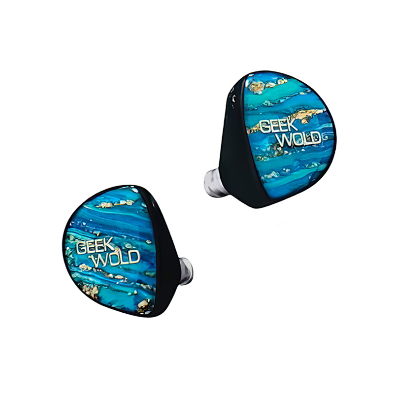 Geek Wold GK100 หูฟัง Hybrid 9 ไดรเวอร์ 2BA+3DD+4PZT พร้อมสาย Hakugei ประกันศูนย์ไทย