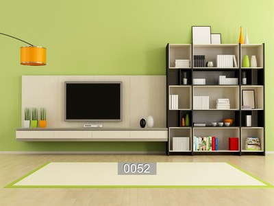 ฉากสำหรับถ่ายรูปหรือ Live สีสวยสด รูปชั้นวางของชั้นหนังสือ #01 ขนาด 2x1.5m [หมด]