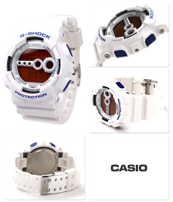นาฬิกา คาสิโอ Casio G-Shock Standard digital รุ่น GD-100SC-7 “Gundam Kyrios” (หายาก) ของแท้ รับประกัน1ปี