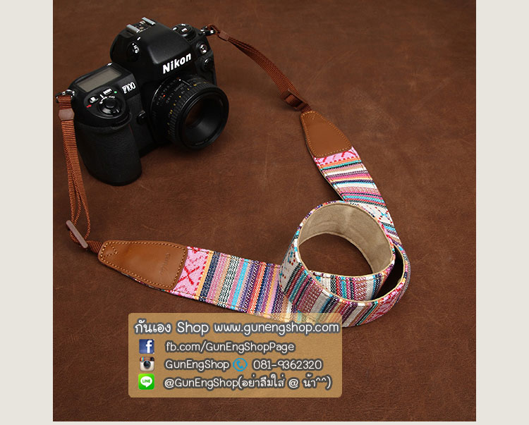 สายคล้องกล้องอินดี้ cam-in Bohemian