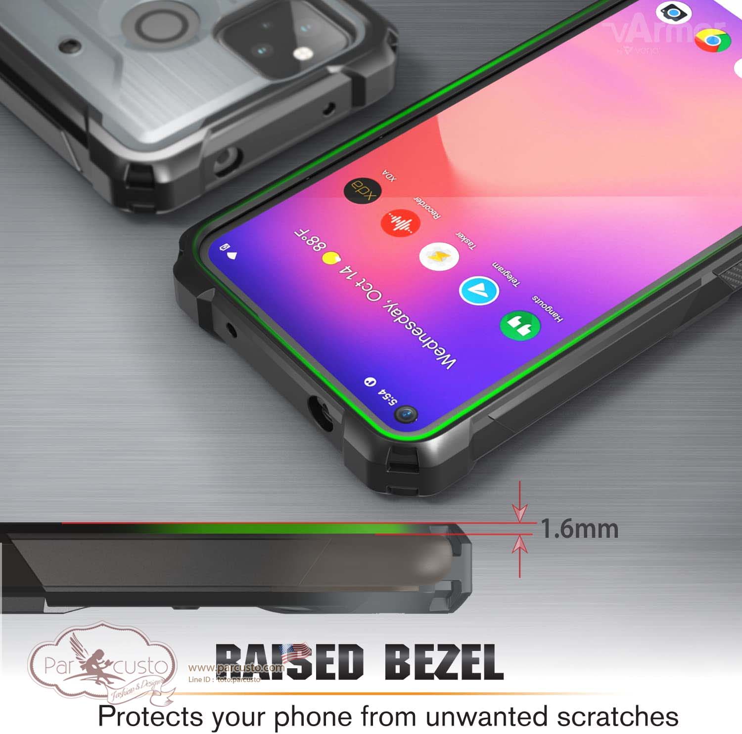 เคสกันกระแทก Google Pixel 5A 5G [vArmor] จาก Vena (Pre-order USA)