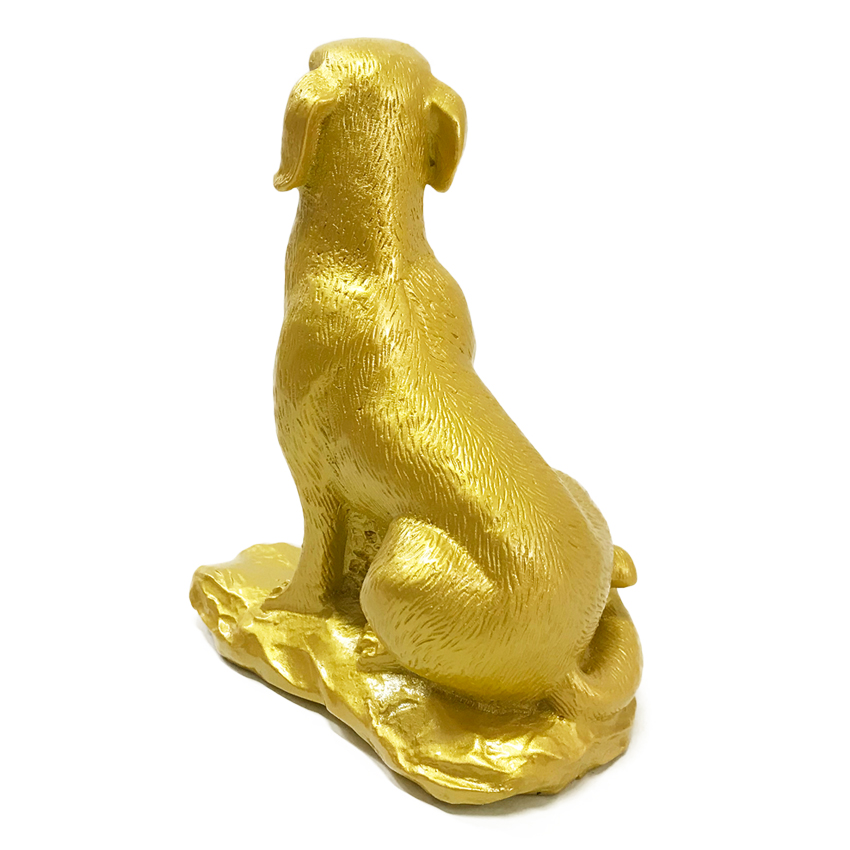 รูปปั้นปีจอ เรซิ่น สีทอง