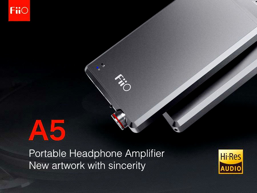 ขาย FiiO A5 แอมป์พกพาขั้นเทพ เพิ่มเบส กำลังขับ และรายละเอียดเสียงโดยไม่กลบย่านอื่น