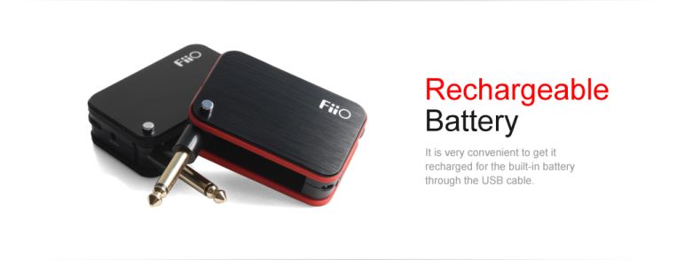 \ขาย FiiO G01 แอมป์พกพาสำหรับกีต้าร์โปร่ง พกพาง่าย สะดวก ปรับแต่งโทน และ ไดร์ฟได้ มีแบตในตัว