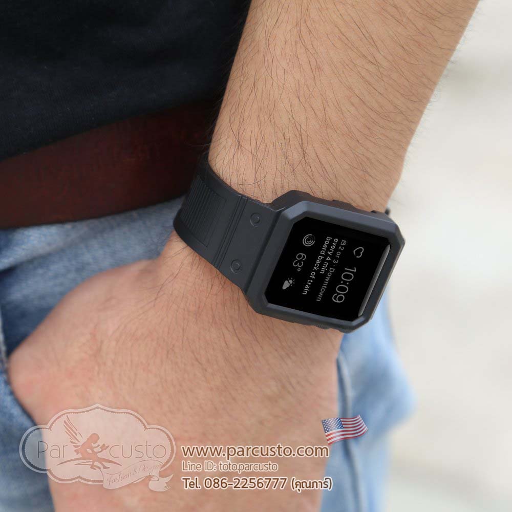 เคสกันกระแทก Apple Watch Series 1,2,3 ขนาด 42mm [Sport Edition] จาก Aetos [Pre-order USA]