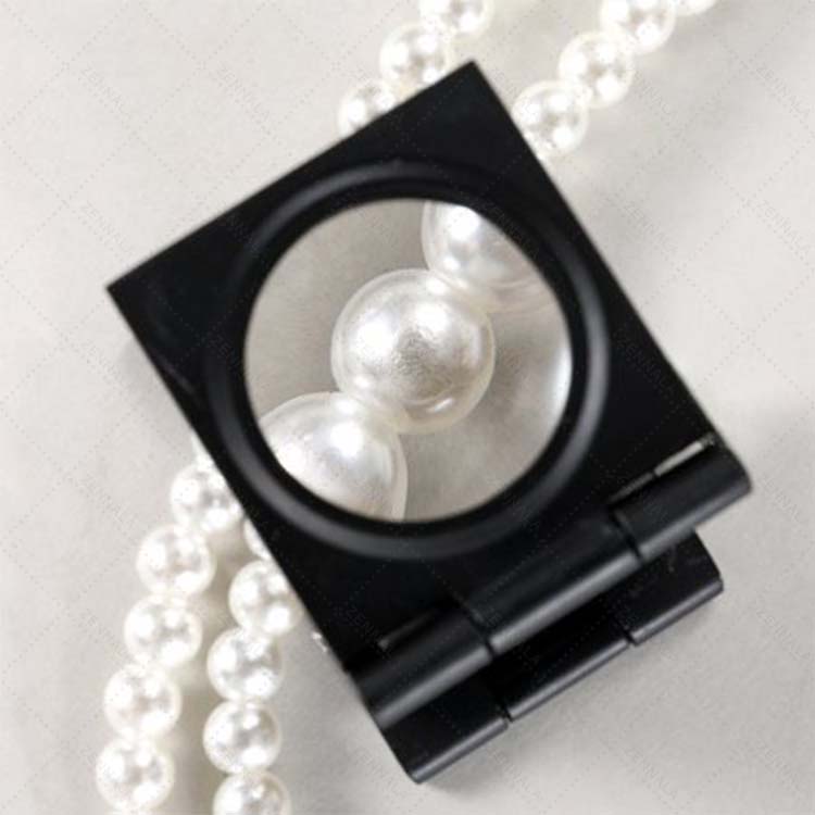 แว่นขยายจิ๋วแบบตั้งโต๊ะ 10X พับได้ พร้อมไฟ LED