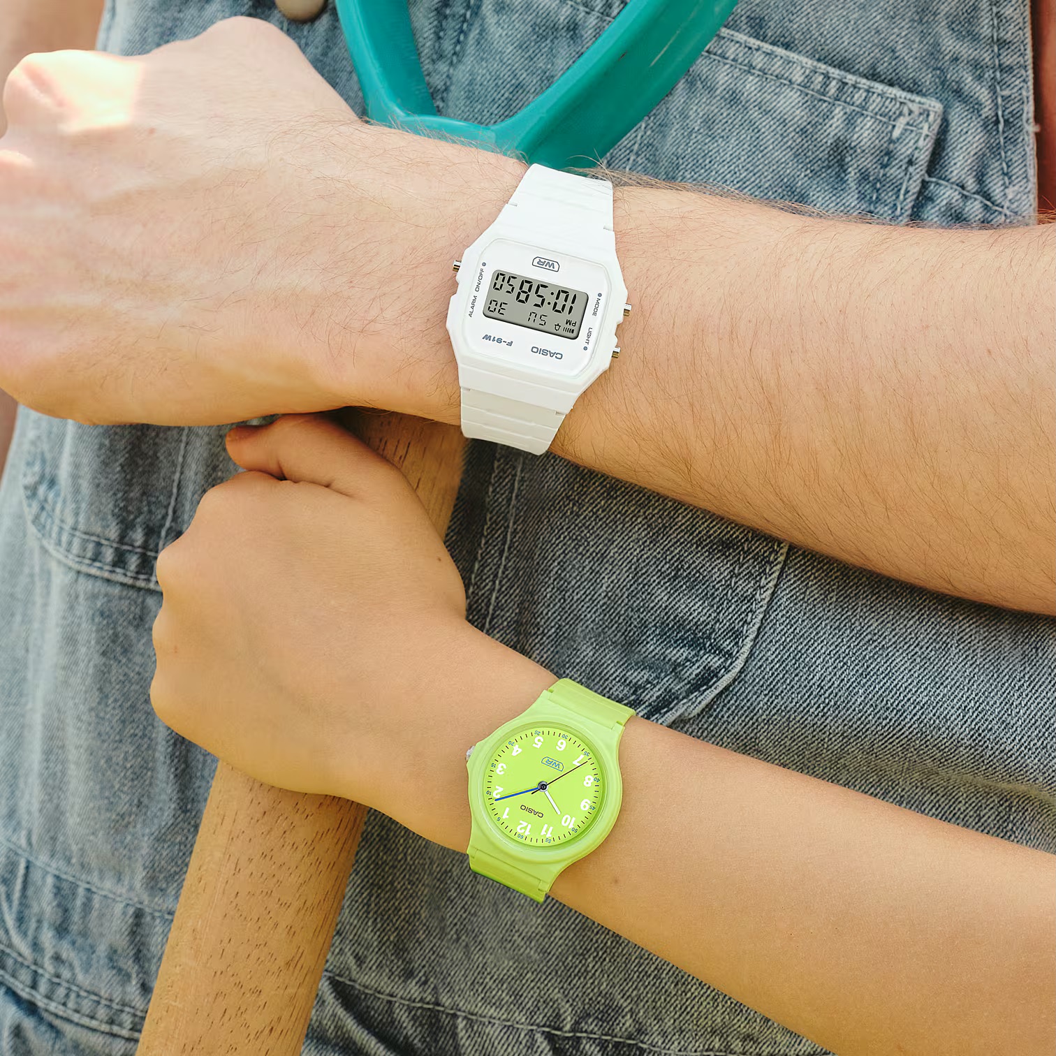 นาฬิกา คาสิโอ Casio Vintage DIGITAL F-91WB series รุ่น F-91WB-7A ของแท้ รับประกัน 1 ปี