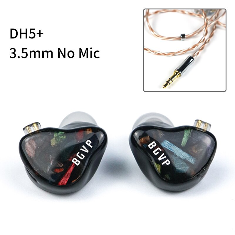 ขาย BGVP DH5 หูฟัง IEMs 5ไดรเวอร์ 4BA+1DD รองรับ Hi-Res