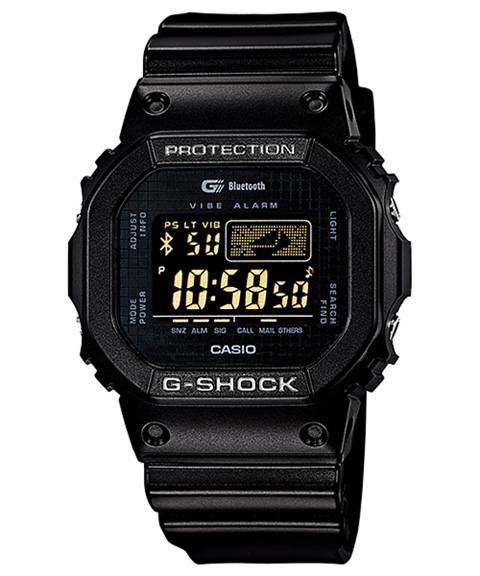 นาฬิกา คาสิโอ Casio G-Shock Bluetooth watch รุ่น GB-5600B-1B [GEN 2] (นำเข้า EUROPE) ไม่มีขายในไทย (หายากมากๆ)