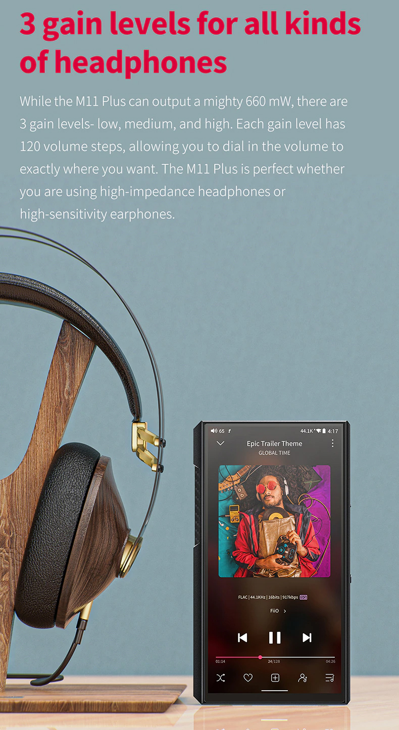 FiiO M11 PLUS ESS ชิป ES9068AS สุดยอด DAP แห่งยุครองรับ MQA ประกันศูนย์ไทย