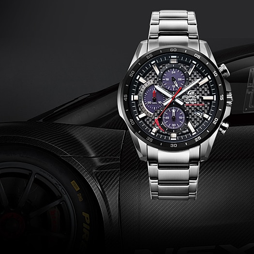 นาฬิกา Casio EDIFICE Solar-Powered CHRONOGRAPH รุ่น EQS-900DB-1AV ของแท้ รับประกัน 1 ปี
