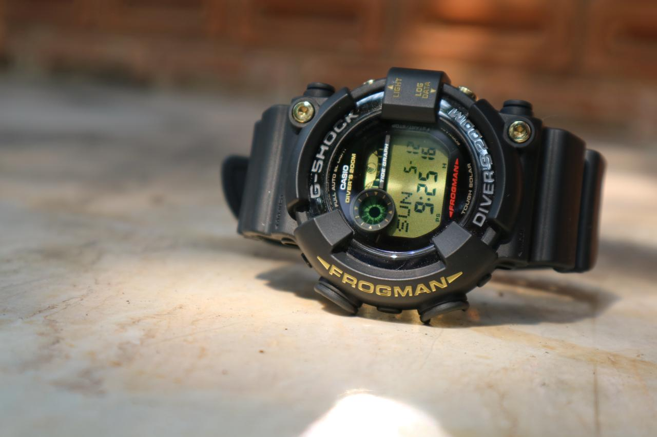 นาฬิกา Casio G-Shock FROGMAN 35th Anniversary Limited ORIGIN GOLD 4rd series รุ่น GF-8235D-1B ของแท้ รับประกัน1ปี